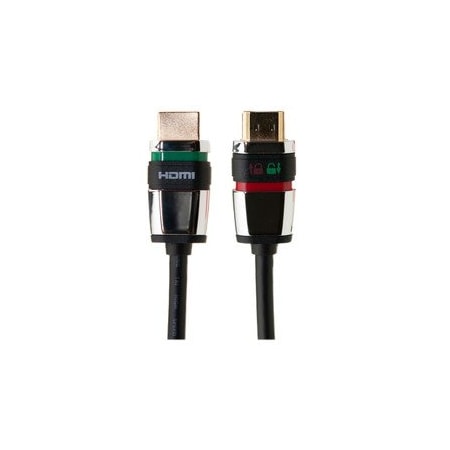 Cable Wholesale Locking HDMI Cable, High Speed with Ethernet, HDMI Male, 4K, 6 foot 10V3-45106